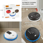 Intelligent Robot Sweeper With Humidifying Spray