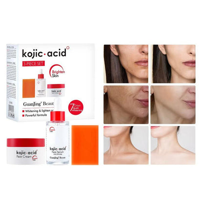 Guanjing 3-Step Kojic Glow Set