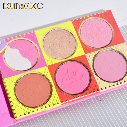 Kevin & Coco 51-Color Eyeshadow & Highlighter Palette