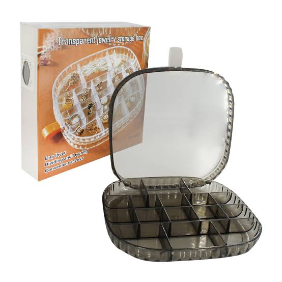 Transparent Acrylic Jewelry Box Plastic Storage Box