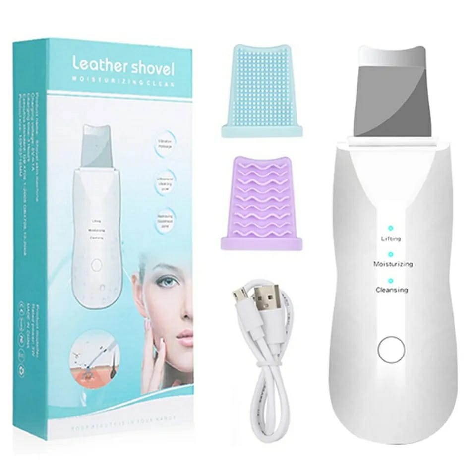 Home Face Pore Cleaning Massage Spatula Machine Exfoliating & Suctioning Blackheads & Acne