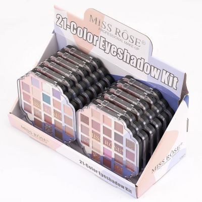 Miss Rose 21 Color Eyeshadow Palette