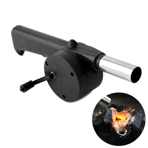 Portable Air Blower BBQ Grill Fire Blower