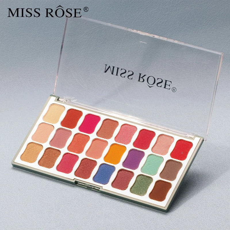 Miss Rose Universal Sequins Magic Cool 24 Color Eyeshadow Palette