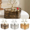 3 Layer Acrylic Heart Shape With Deer On Top Head Jewelry Organizer