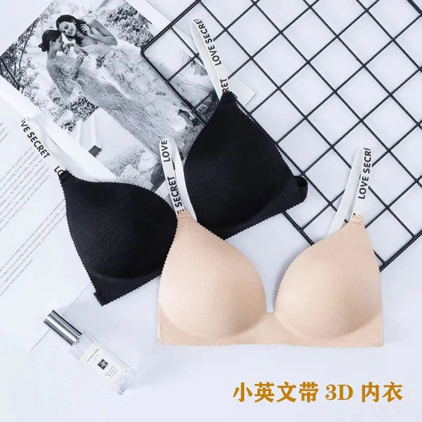 Beautygirl 3D seamless women sports open back U-shaped bra 3D2005