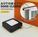 Multifunctional Automatic Punch-Free Sensor Door Closer Pull Wire Rope Quick Install & Stable Hole-Free