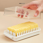 Butter Slicer Cutter Container Box With Lid