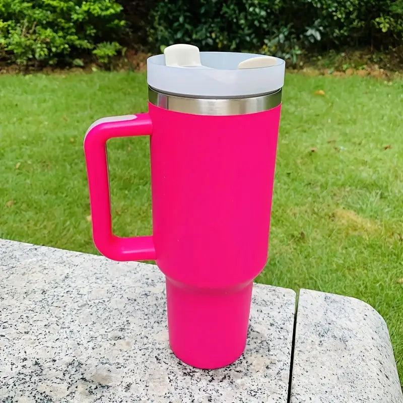 40oz Stainless Steel Vacuum Insulated Tumbler With Lid 1200ml