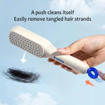 Self-Cleaning Anti-Static Massage Comb