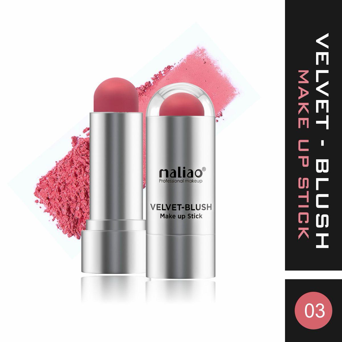 Maliao Velvet Blush Stick - Luxurious Flush for All Skin Types