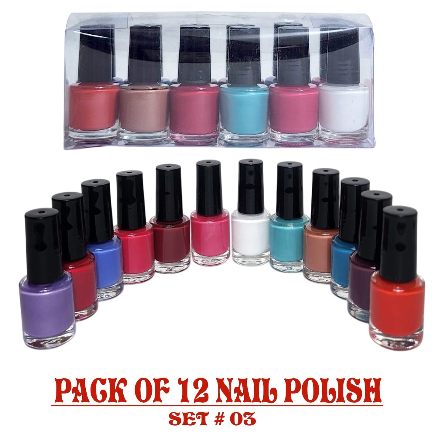 12pcs Peel Off Nail Polish