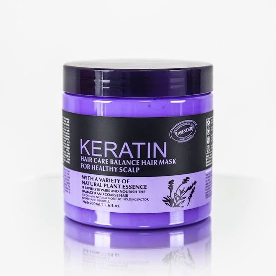 Lavender Hair Care Balance Keratin Hair Mask & Hair Treatment for Healthy Scalp 1000ml