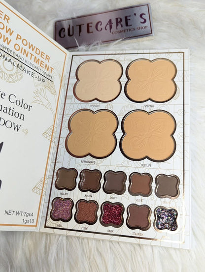 Beautyful 6 Shade Foldable Eyes Palette