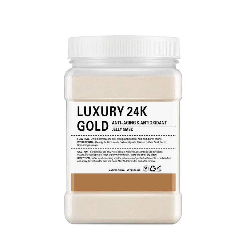 Luxury 24K Gold Anti Aging And Antioxidant Jelly Mask