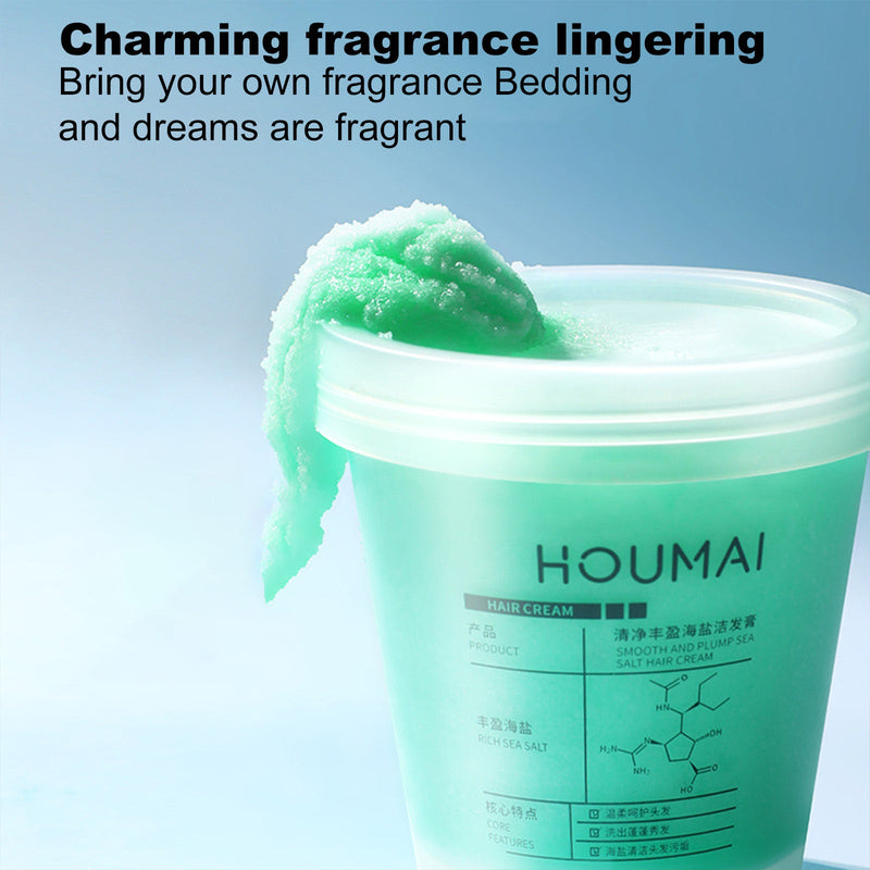 Houmai Smooth And Plump Sea Salt Hair Cream