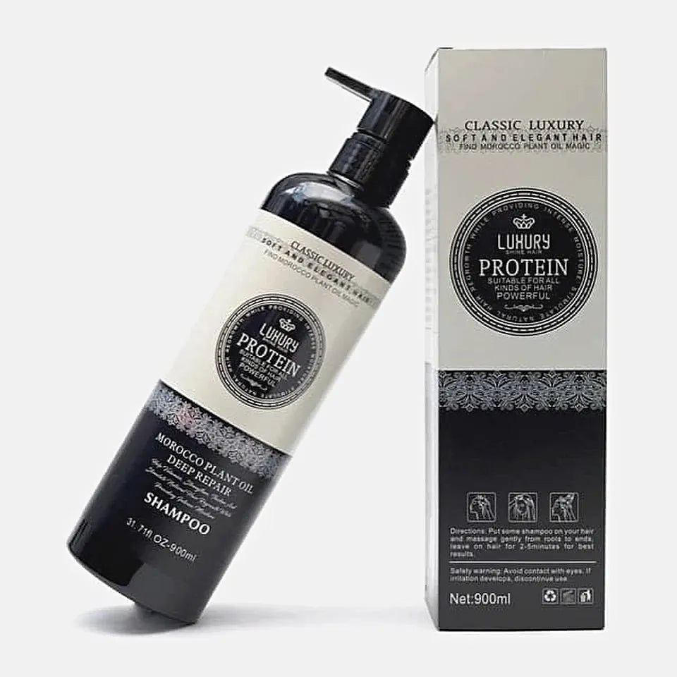 Classic Luxury Protein Morocco Plant Oil Deep Repair Shampoo