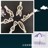 Fashion Jewellery 6pcs Unique Design Hair Clip