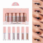 Dragon Ranee 6Pcs Glitter Liquid Eyeshadow