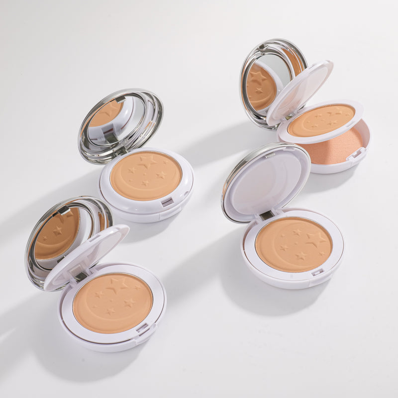 Miss Rose 2in1 Matte Compact Powder