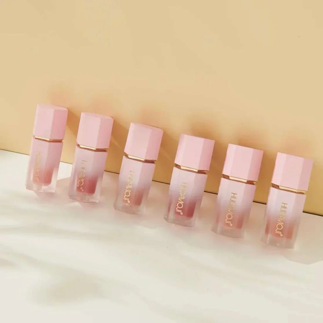 Hudamoji Liquid Blush Shimmer Of Color Pack of 6