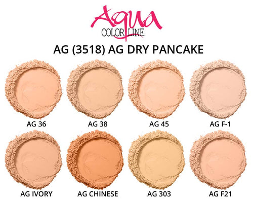 Aqua Color Line Dry Pancake