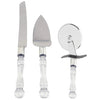 Pizza Cutter Lifter And Knife 3 Pcs Set