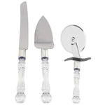 Pizza Cutter Lifter And Knife 3 Pcs Set