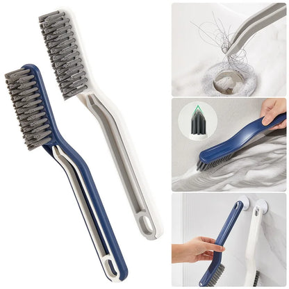 2in1 Multipurpose Bathroom Tile Floor Gap Cleaning Brush