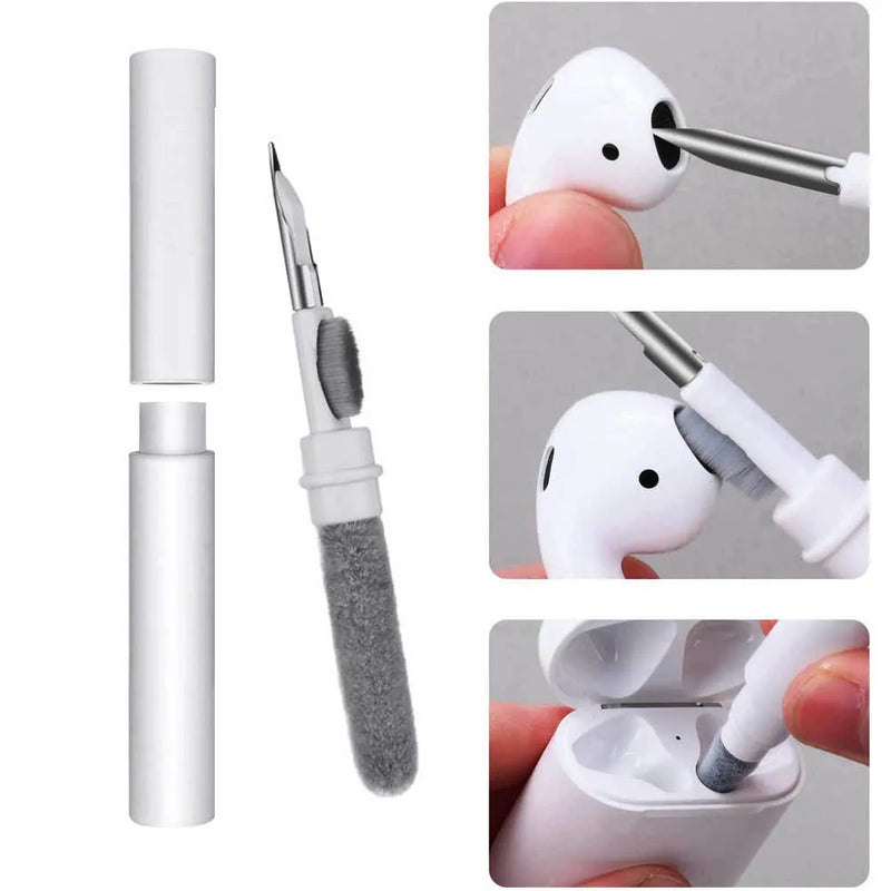 3in1 Portable Multifunctional Cleaning Pencil Earphone Cleaning Kit