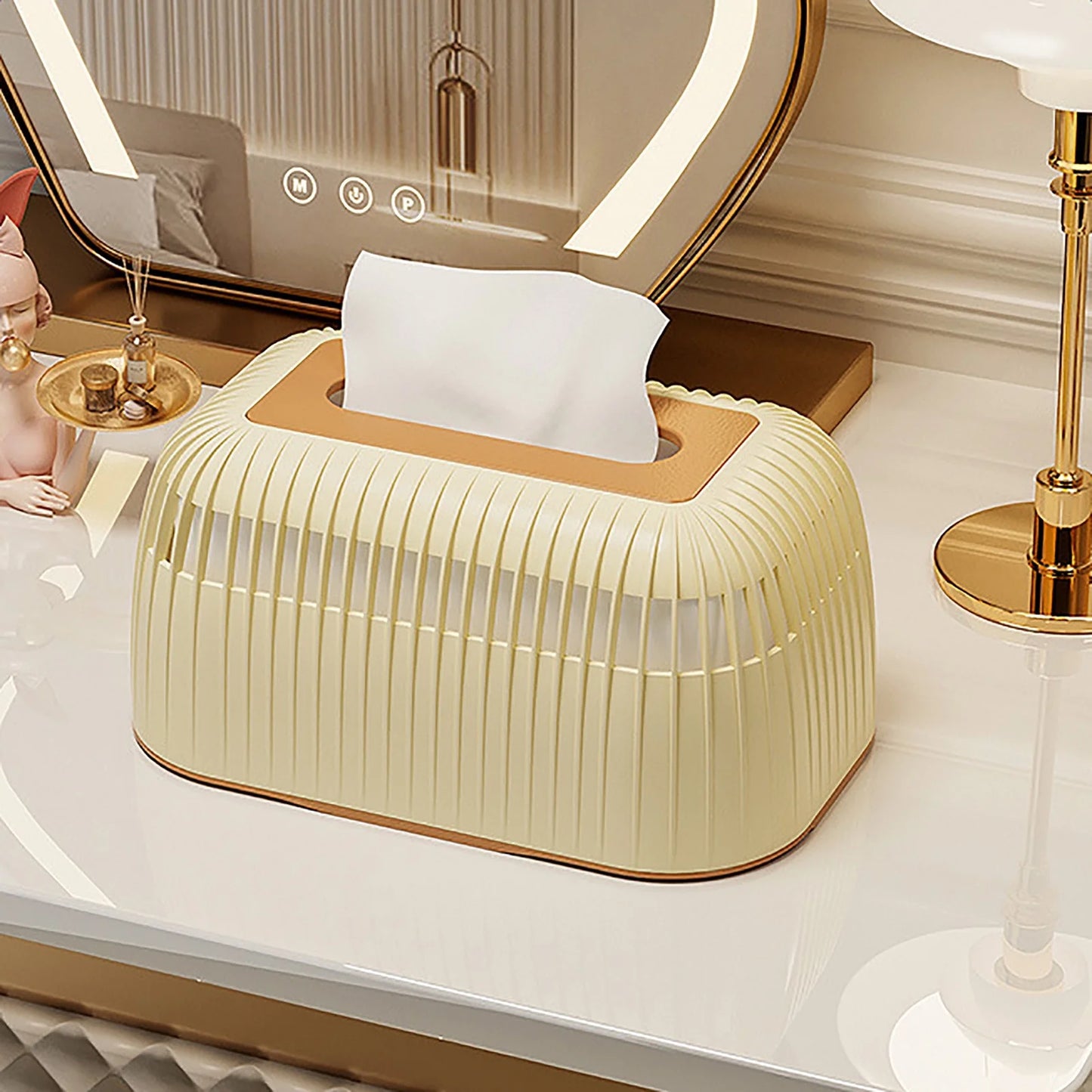 New Modern Simple Plastic Tissue Box