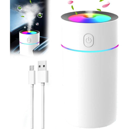Car Humidifier Colorful Small Humidifier Portable Car Air Diffuser Stylish Humidifier For Car Air