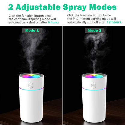 Car Humidifier Colorful Small Humidifier Portable Car Air Diffuser Stylish Humidifier For Car Air