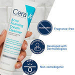 CeraVe Acne Foaming Cream Cleanser