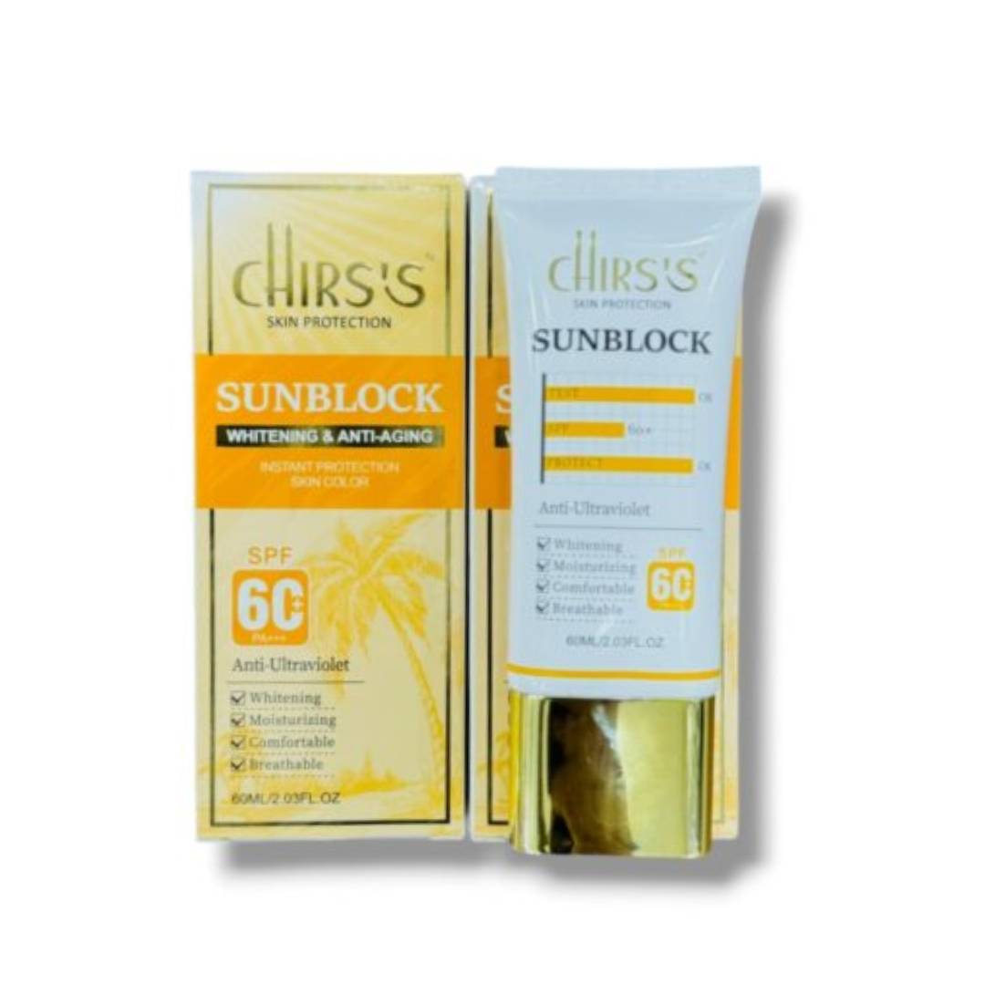 CHIRS'S Whitening & Anti-aging Sunblock SPF60+