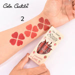 Color Castle Sweet Strawberry Love Long Lasting Matte Colors Lip Gloss 4Pcs Set