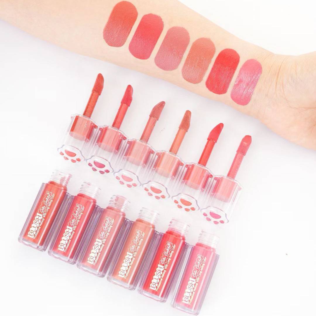 Color Castle Professional Makeup With Long Lasting Colors Blush 6Pcs Set
