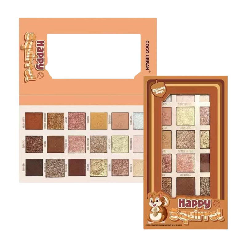 Coco Urban Playful Squirrel Eyeshadows