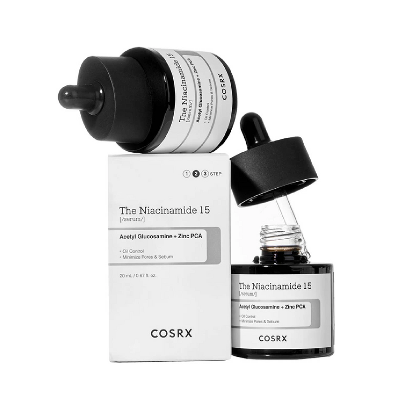 COSRX The Niacinamide 15 Acetyl Glucosamine + Zinc PCA Serum 20ml