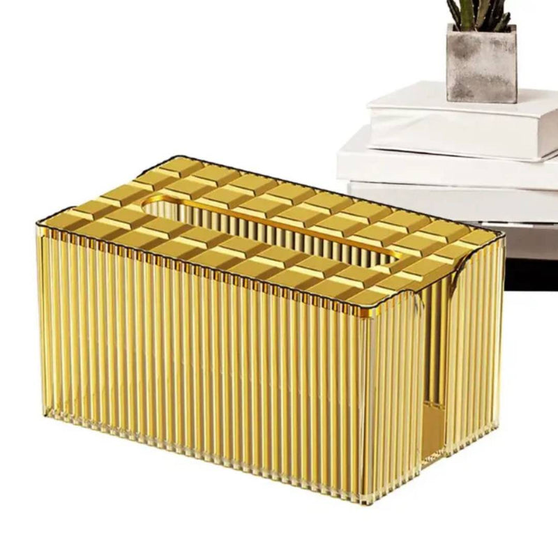 Crystal Acrylic Rectangular Design Luxury Tissue Box