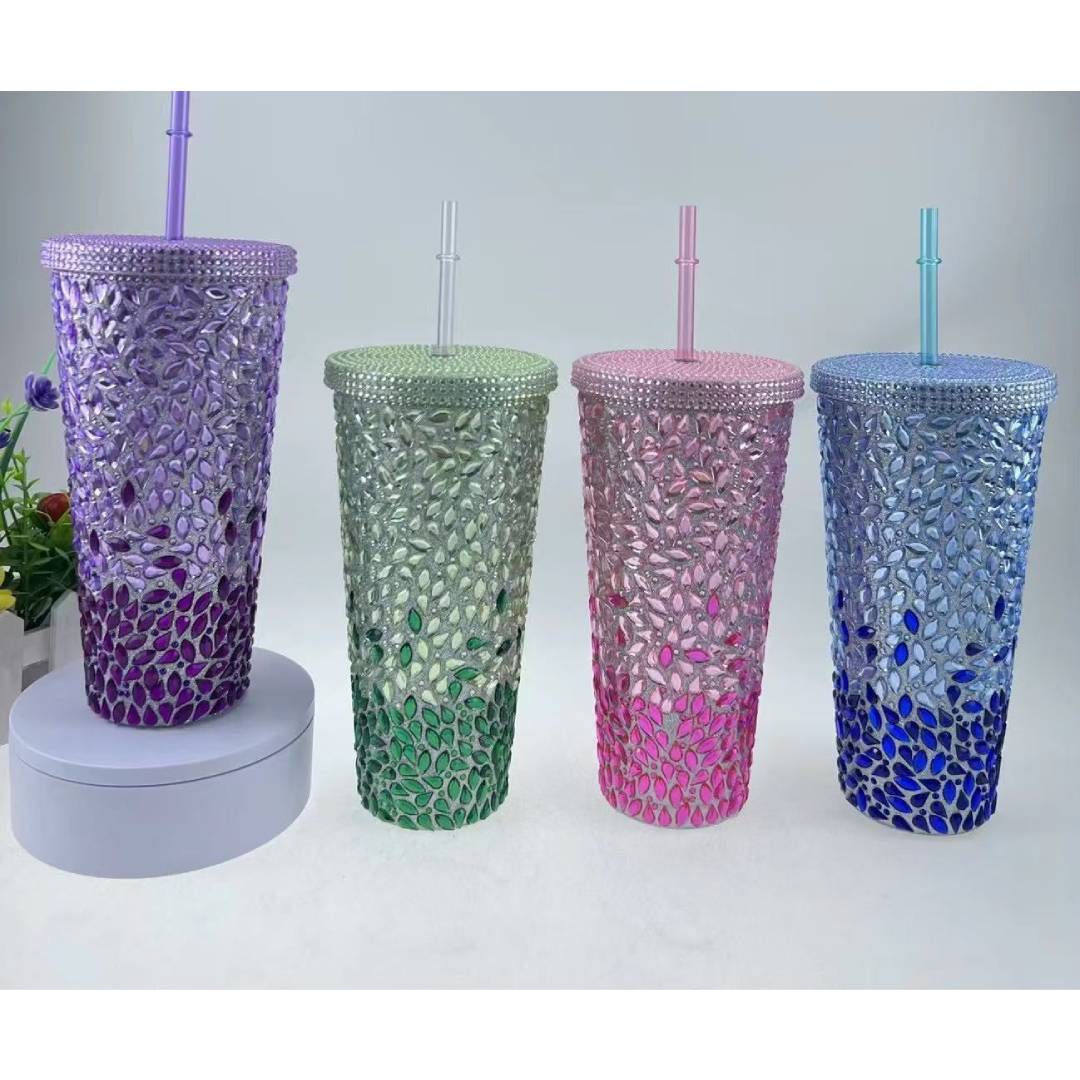 Crystal Luxe Sipper Water Sipper Glass
