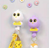 Creative Cute Bird Wall Hooks Waterproof, Automatic Open Close Eyes Creative Key Holder