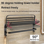 Multifunction Wall Mounted Self Adhesive Towel Rack