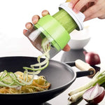 4in1 Adjustable Vegetable Spiral Cutter Slicer Kitchen Tool