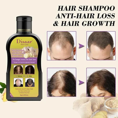 Disaar Ginger Hair Shampoo Anti Hair Loss Hair Growth