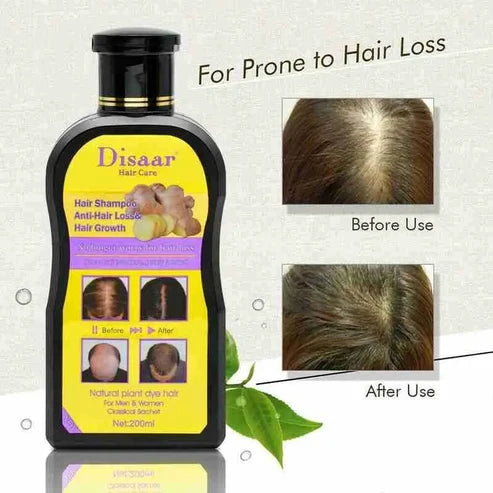 Disaar Ginger Hair Shampoo Anti Hair Loss Hair Growth