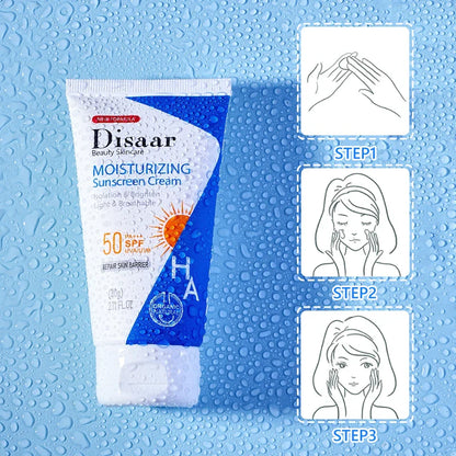 Disaar HA Moisturizing Sunscreen Cream SPF50 80g