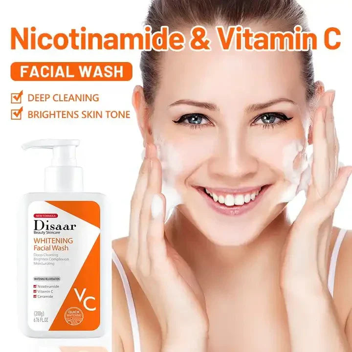 Disaar VC Whitening Facial Wash 200g