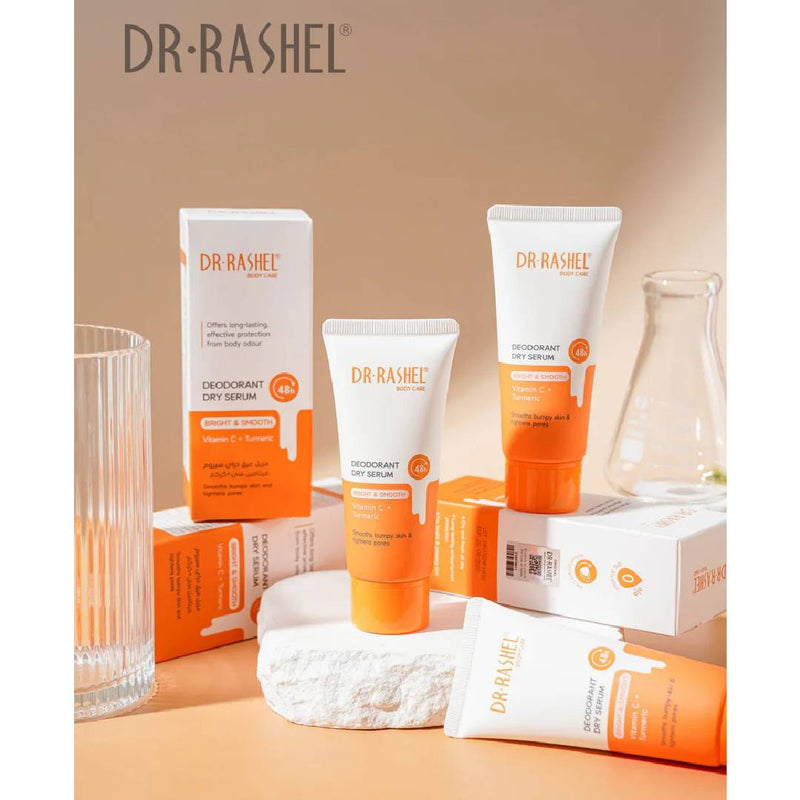 Dr Rashel Vitamin C Turmeric Deodorant Dry Serum Correct Under Arm Dark Marks Cream