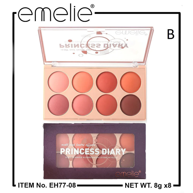 Princess Diary 8 Color Blusher Eyeshadow